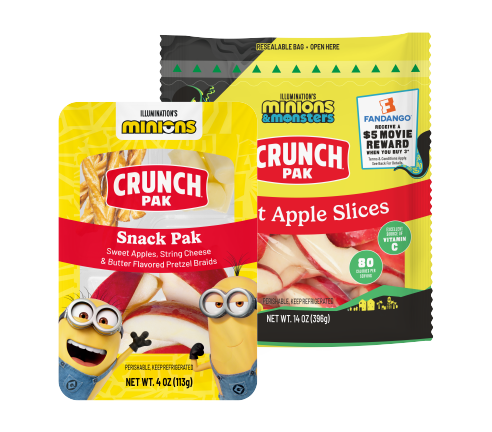 minions licensed snacks
